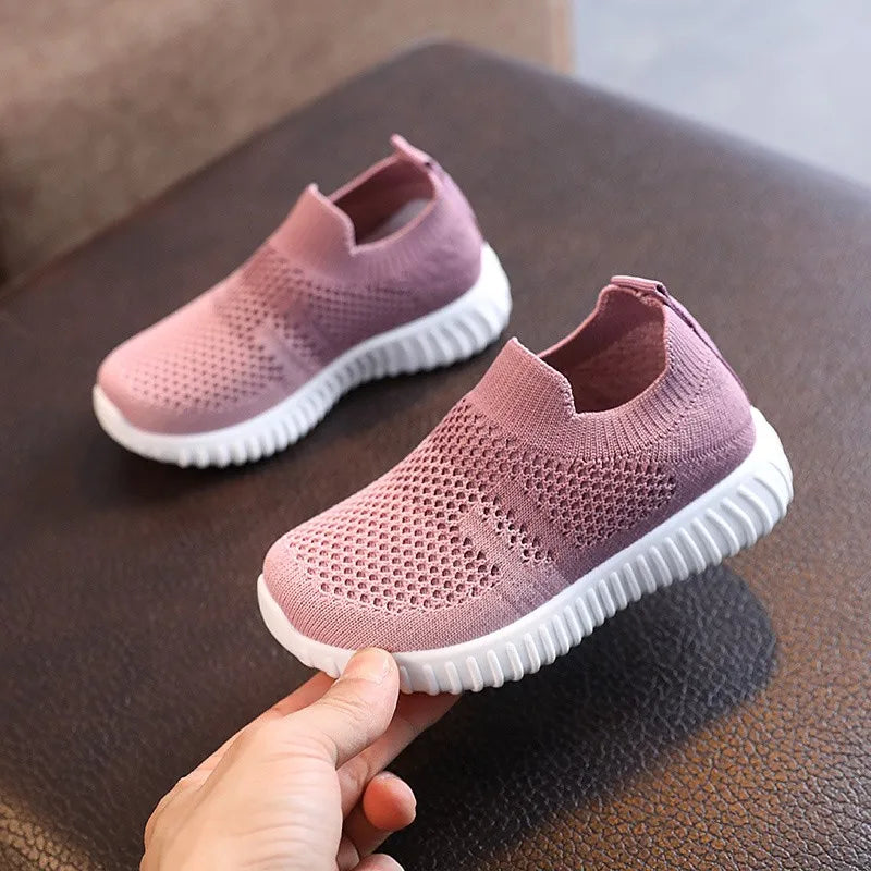 AirBreeze Kids Breathable Sneakers AirBreeze Kids Breathable Sneakers Blue Wolf Store