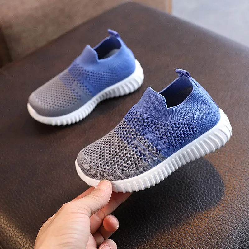 AirBreeze Kids Breathable Sneakers AirBreeze Kids Breathable Sneakers Blue Wolf Store
