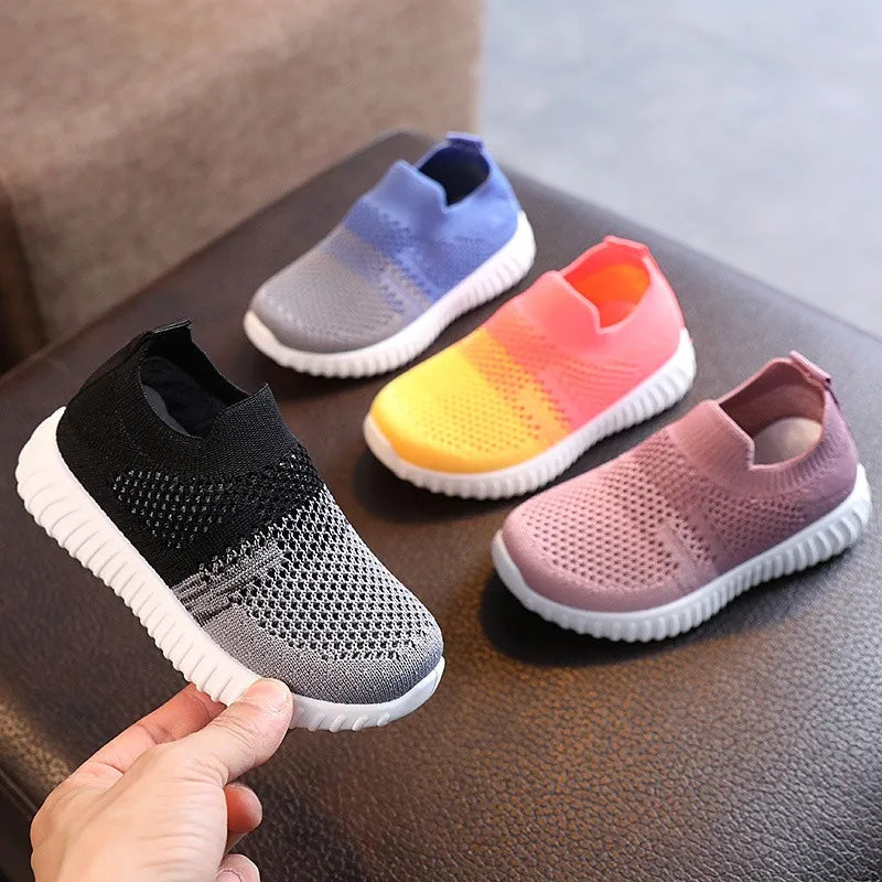 AirBreeze Kids Breathable Sneakers AirBreeze Kids Breathable Sneakers Blue Wolf Store