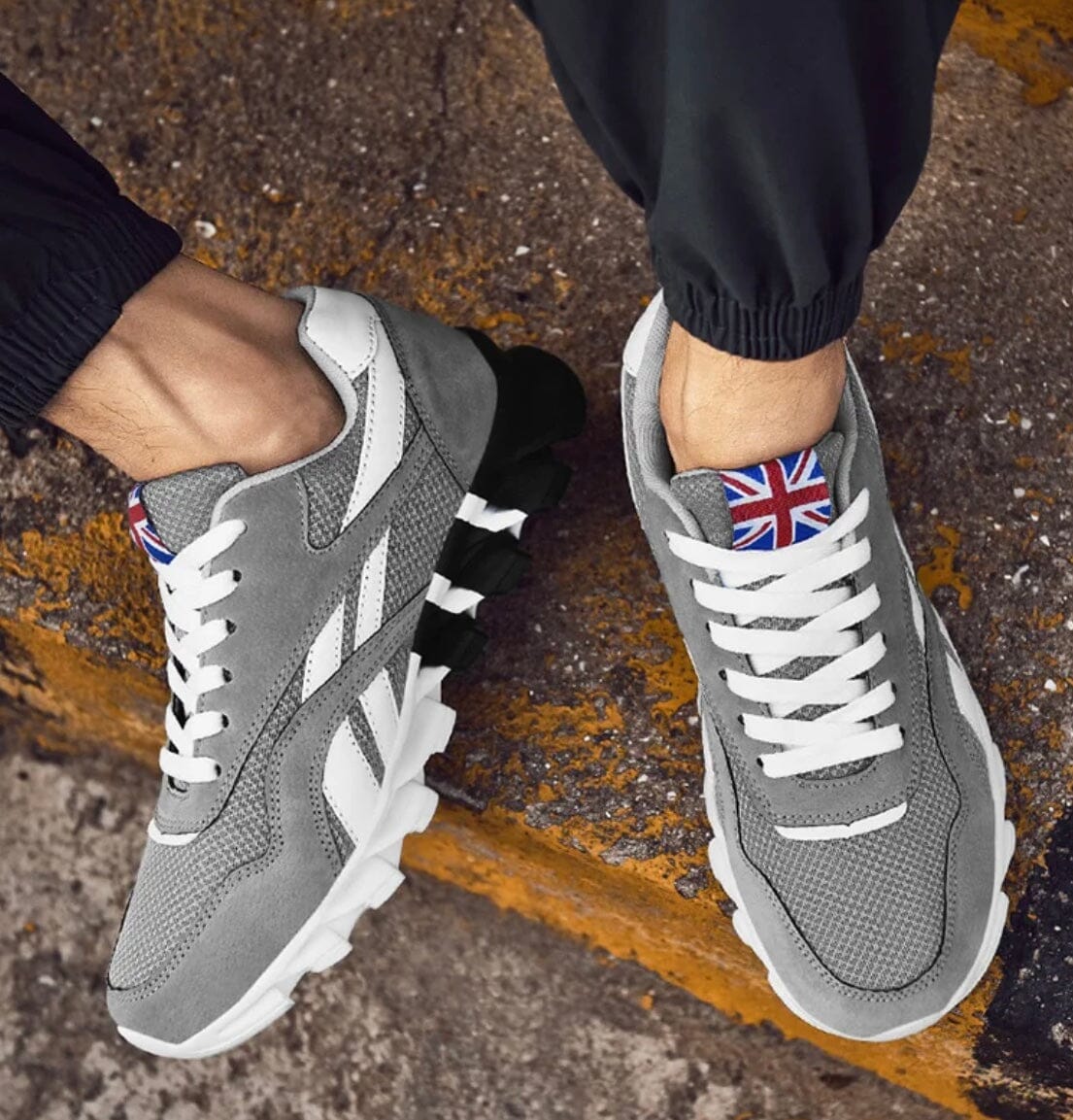 Alpha Runner Men's Sports Sneakers Alpha Runner Men's Sports Sneakers Blue Wolf Store