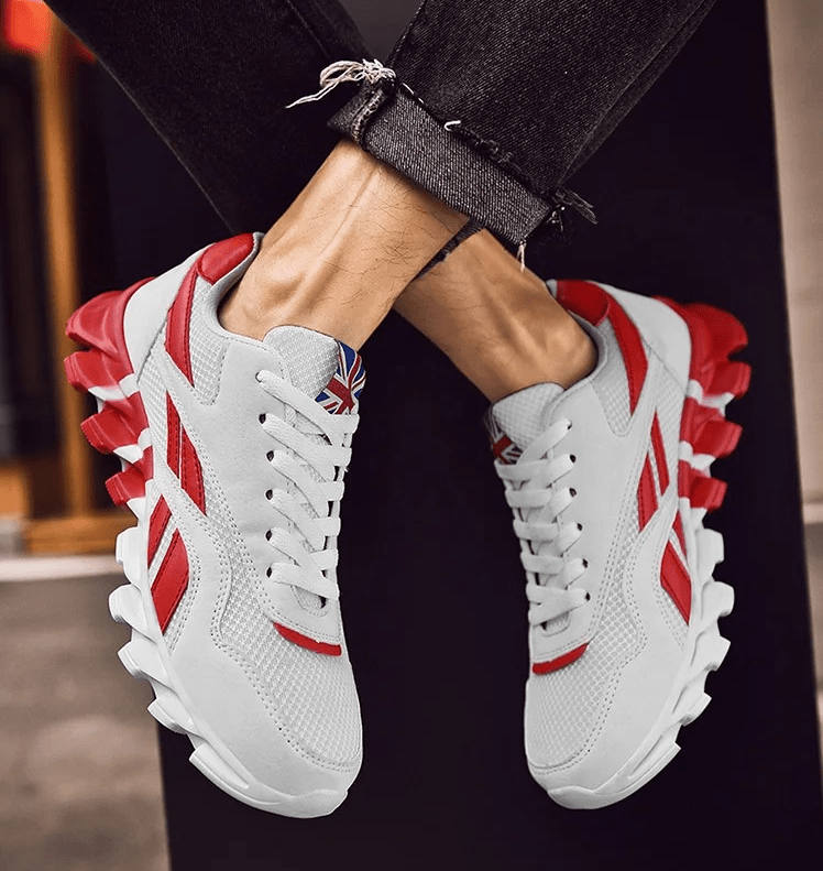 Alpha Runner Men's Sports Sneakers Alpha Runner Men's Sports Sneakers Blue Wolf Store