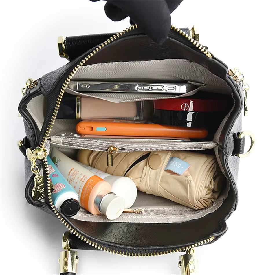 Ariana Luxury Leather Women's Bag Ariana Luxury Leather Women's Bag Blue Wolf Store