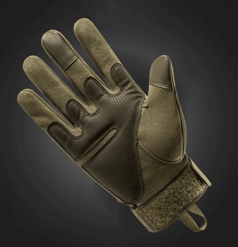 ArmorGrip Leather Tactical Gloves ArmorGrip Leather Tactical Gloves Blue Wolf Store