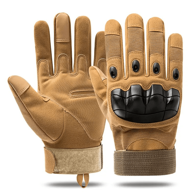 ArmorGrip Leather Tactical Gloves ArmorGrip Leather Tactical Gloves Blue Wolf Store