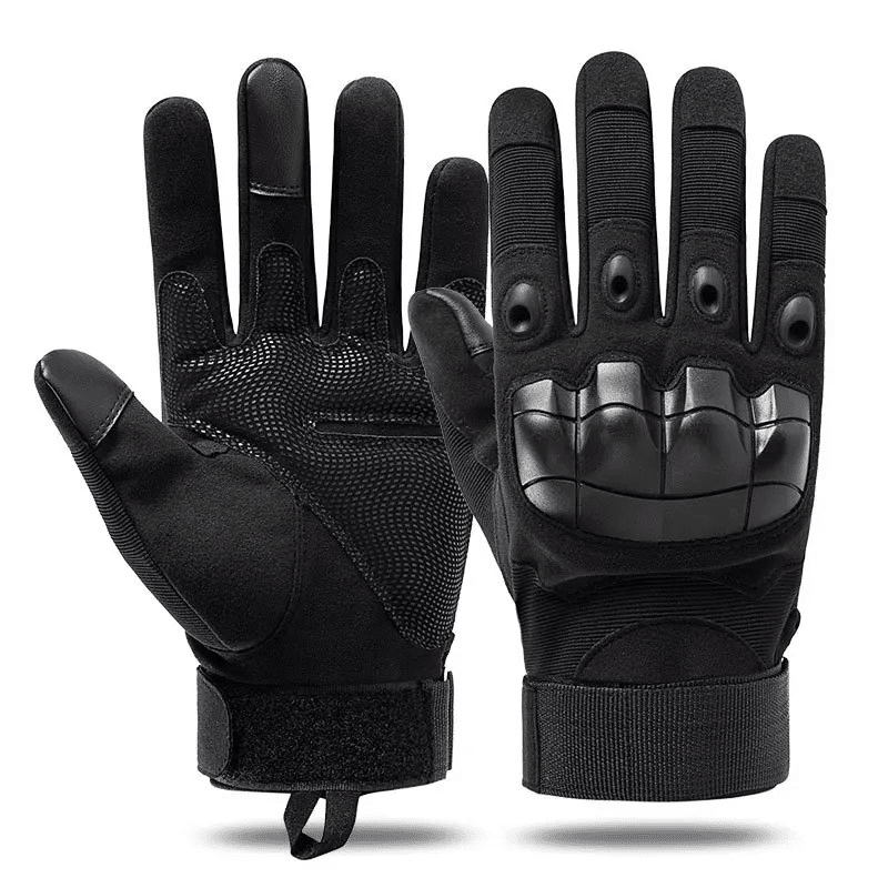 ArmorGrip Leather Tactical Gloves ArmorGrip Leather Tactical Gloves Blue Wolf Store