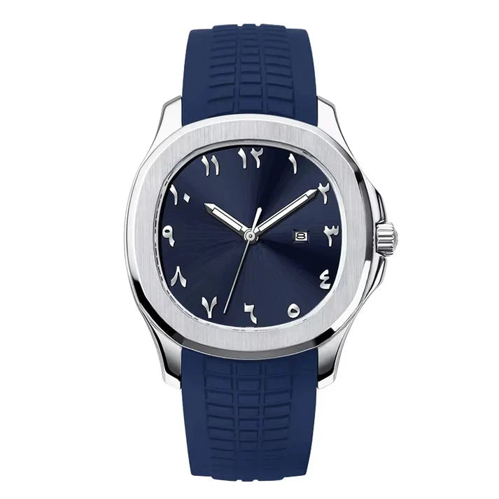 Aurion Noir Men's Quartz Watch Aurion Noir Men's Quartz Watch Blue Wolf Store