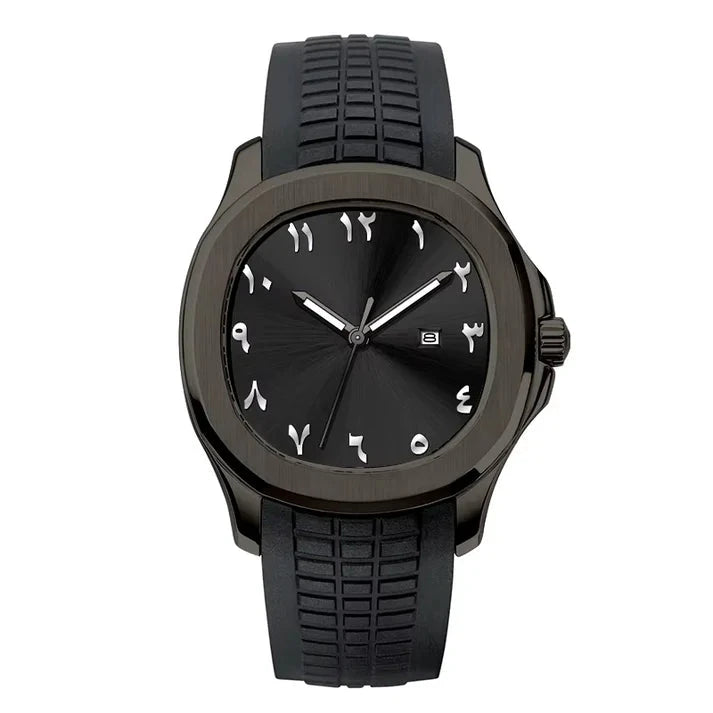Aurion Noir Men's Quartz Watch Aurion Noir Men's Quartz Watch Blue Wolf Store