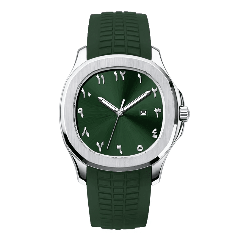 Aurion Noir Men's Quartz Watch Aurion Noir Men's Quartz Watch Blue Wolf Store Green