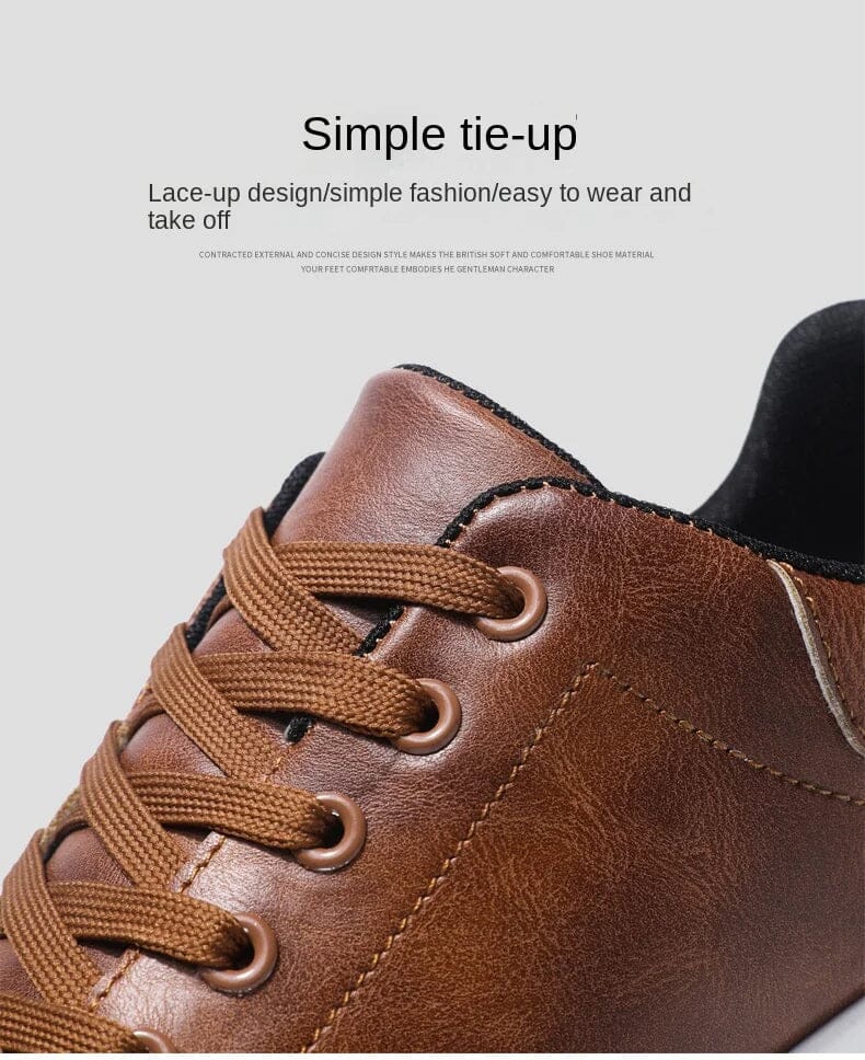 Barretus Men's Leather Sneakers Barretus Men's Leather Sneakers Blue Wolf Store