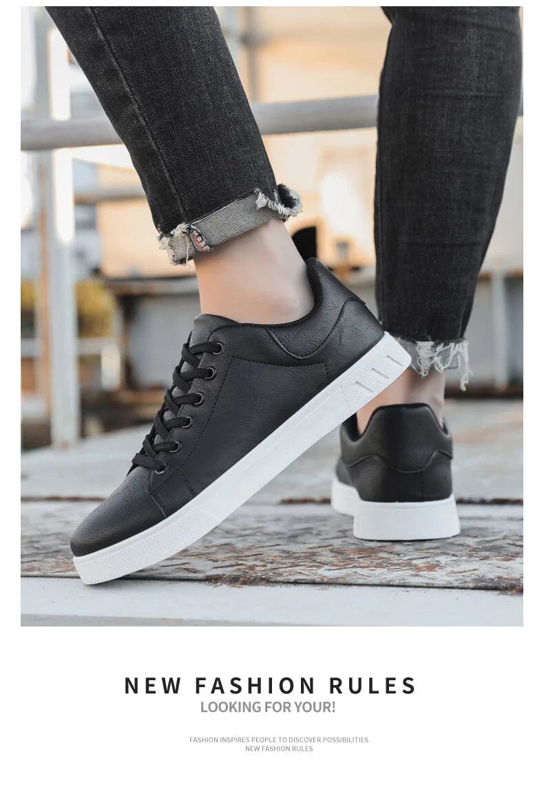Barretus Men's Leather Sneakers Barretus Men's Leather Sneakers Blue Wolf Store