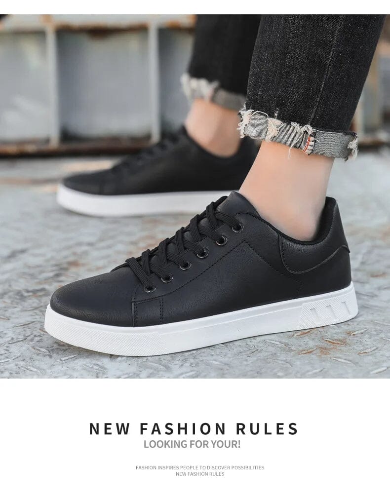 Barretus Men's Leather Sneakers Barretus Men's Leather Sneakers Blue Wolf Store