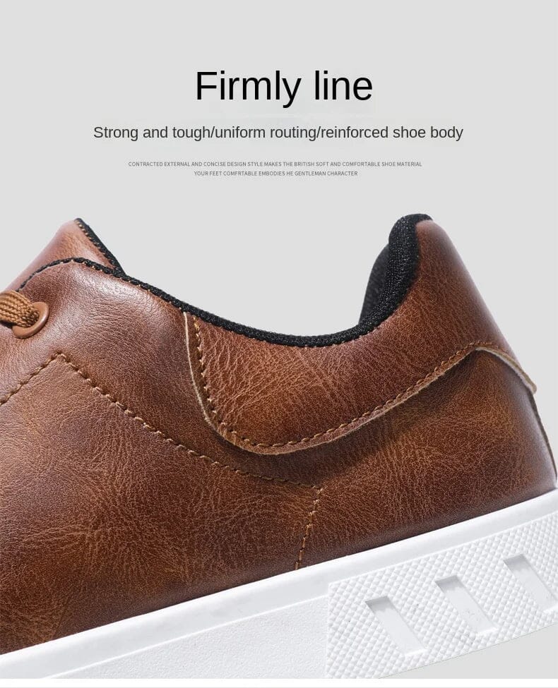 Barretus Men's Leather Sneakers Barretus Men's Leather Sneakers Blue Wolf Store