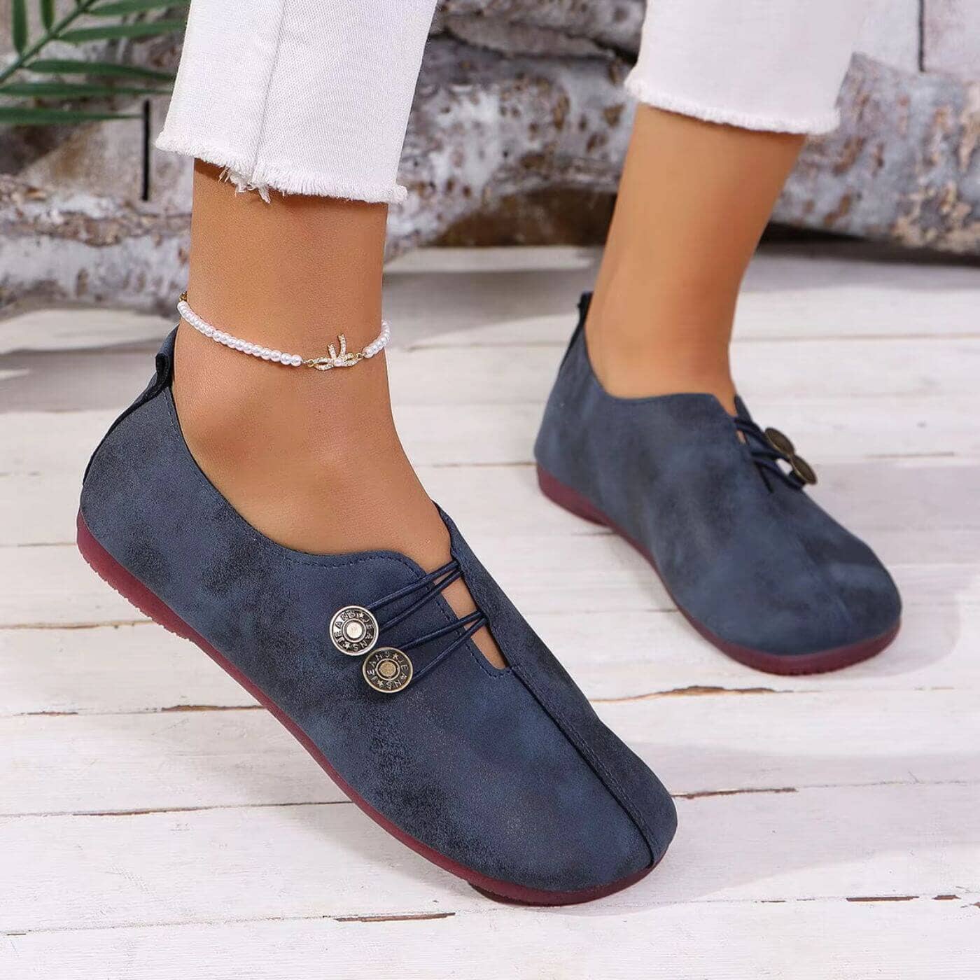 Belle Tessara – Retro-Style Women's Flats Belle Tessara – Retro-Style Women's Flats Blue Wolf Store