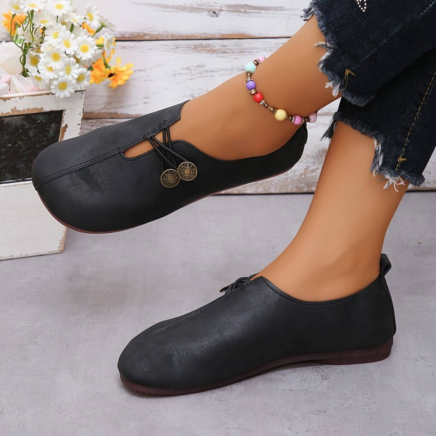 Belle Tessara – Retro-Style Women's Flats Belle Tessara – Retro-Style Women's Flats Blue Wolf Store