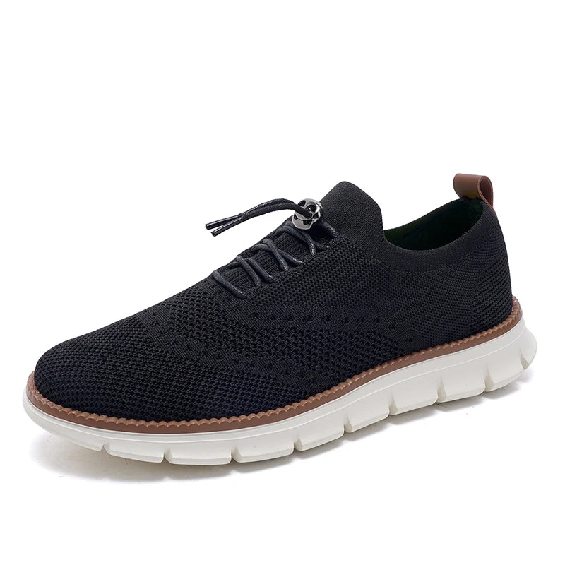 Bennett Men's Breathable Casual Shoes Bennett Men's Breathable Casual Shoes Blue Wolf Store Black 39