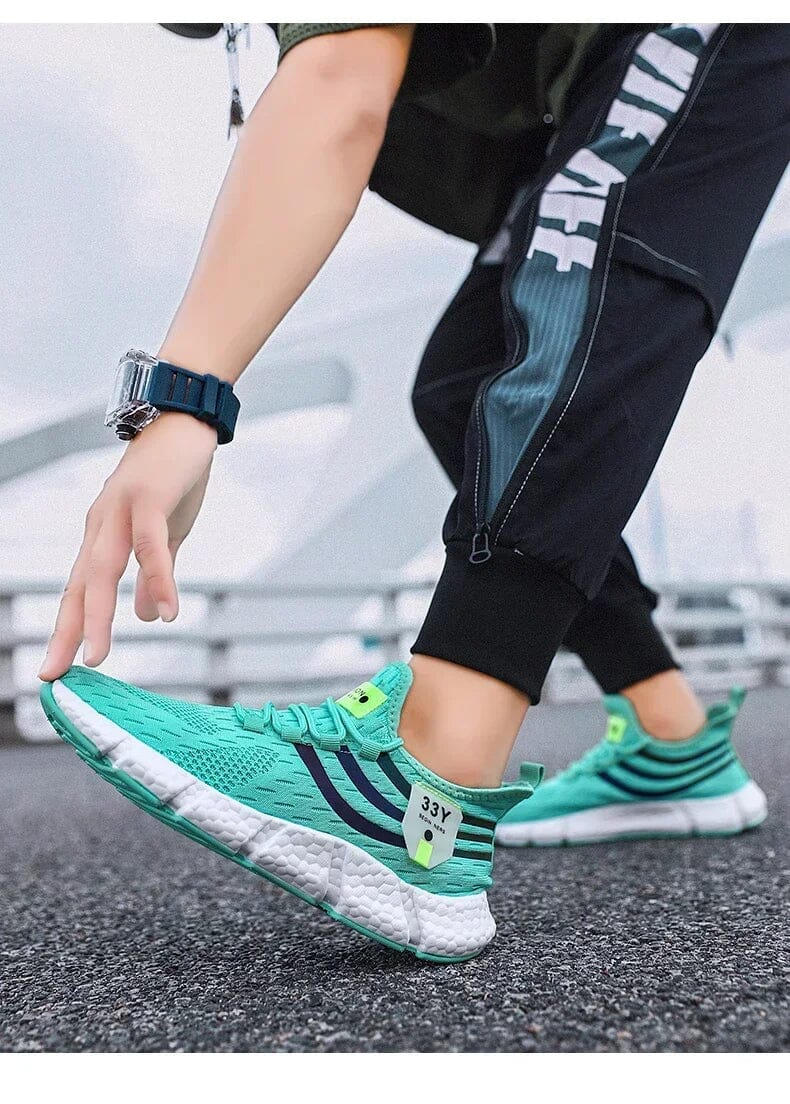 Blue Wolf Unisex Running and Walking Sneakers Blue Wolf Unisex Running and Walking Sneakers Blue Wolf Store Water Green EU 36/ US 6