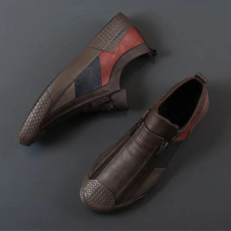 Brayden Colt – Men's Casual Leather Sneakers Brayden Colt – Men's Casual Leather Sneakers Blue Wolf Store