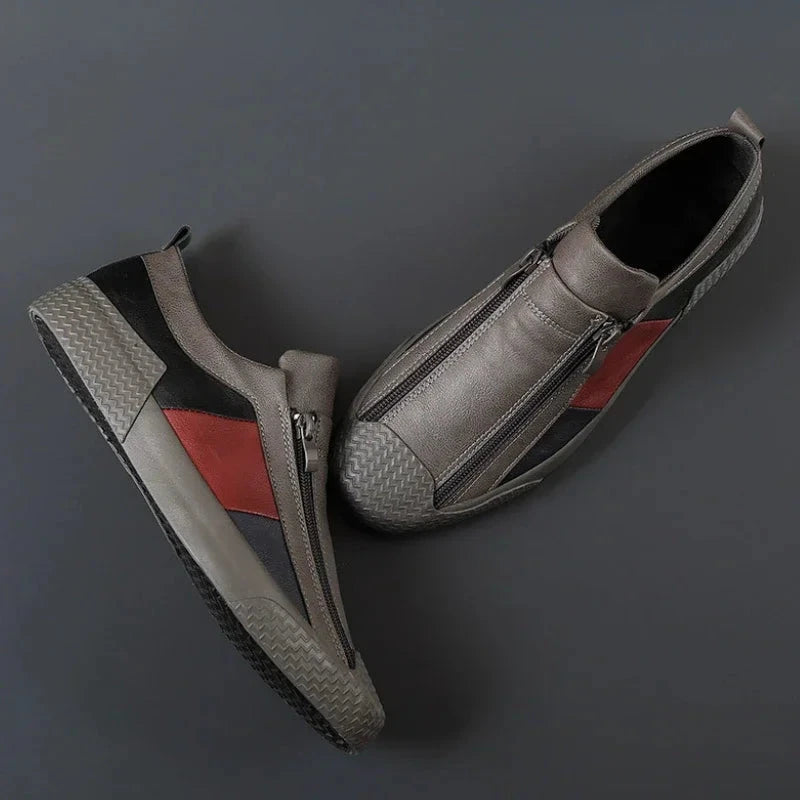 Brayden Colt – Men's Casual Leather Sneakers Brayden Colt – Men's Casual Leather Sneakers Blue Wolf Store