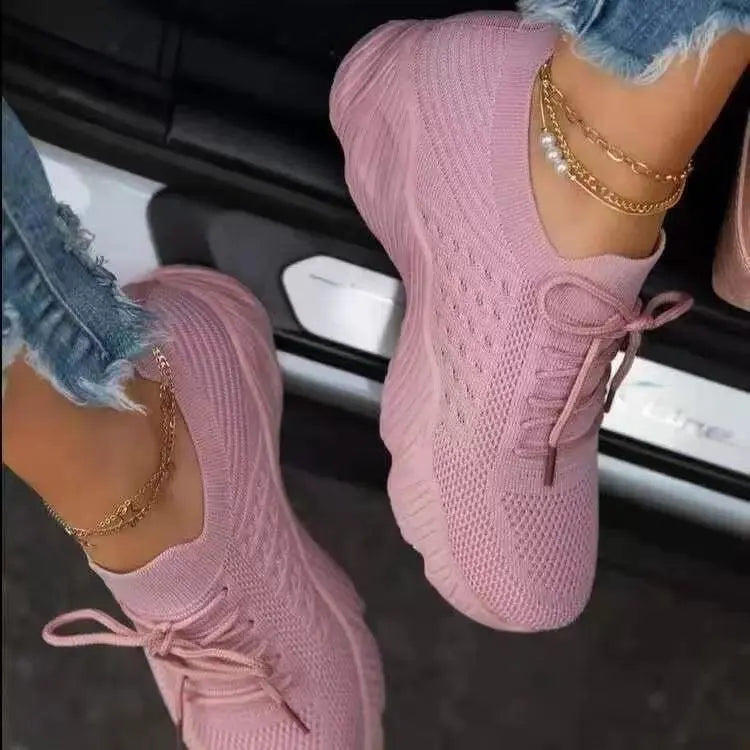 Breathable Women's Sneakers Mileide Breathable Women's Sneakers Mileide Blue Wolf Store Pink 40