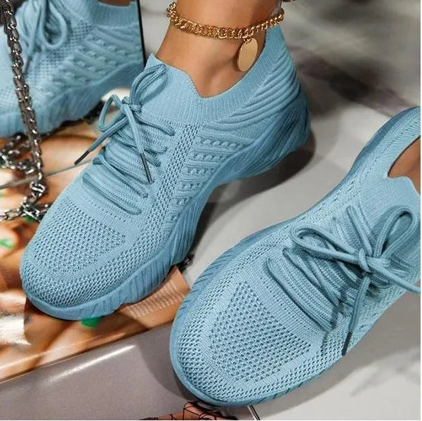 Breathable Women's Sneakers Mileide Breathable Women's Sneakers Mileide Blue Wolf Store Sky Blue 42