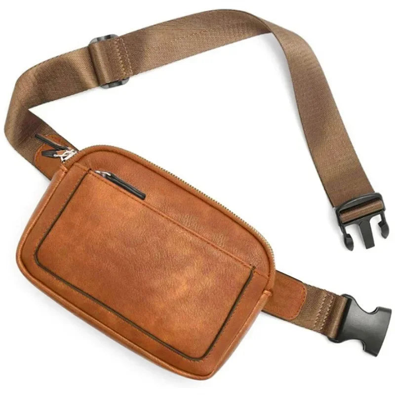 Brunne Women's Leather Waist Bag Brunne Women's Leather Waist Bag Blue Wolf Store