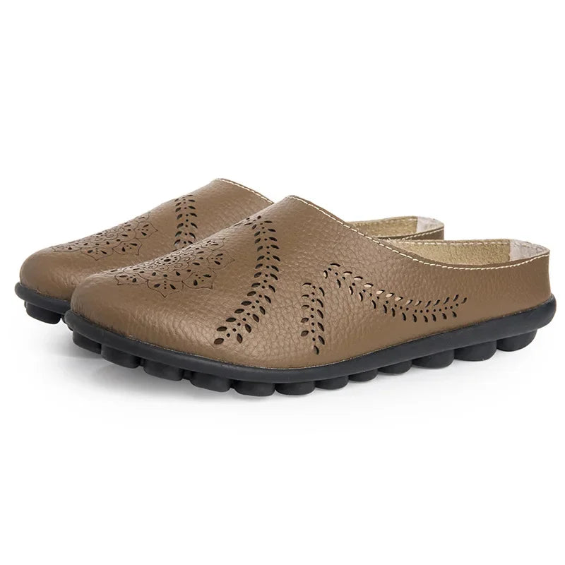 Casual Stride Harmony Hollow Slippers Blue Wolf Store
