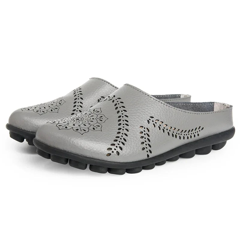 Casual Stride Harmony Hollow Slippers Blue Wolf Store