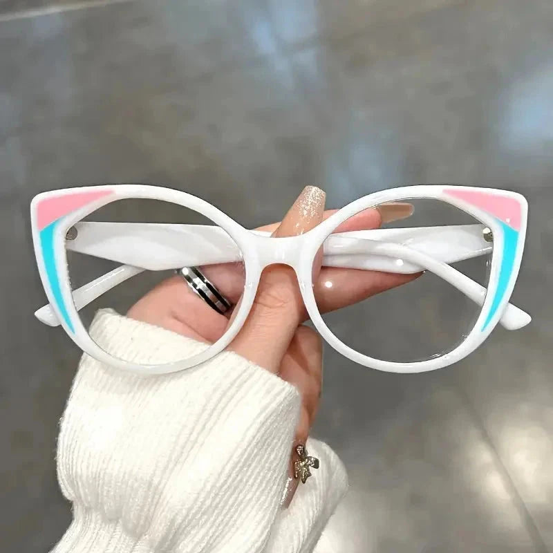 Catcolors Stylish Unisex Transparent Glasses Catcolors Stylish Unisex Transparent Glasses Blue Wolf Store