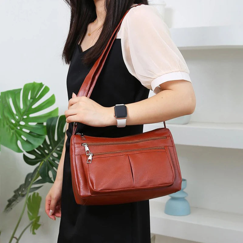 Catherine Soft Leather Bag Catherine Soft Leather Bag Blue Wolf Store