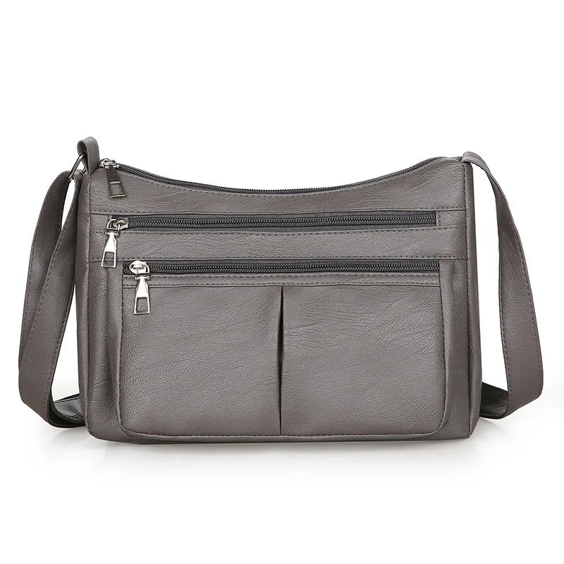 Catherine Soft Leather Bag Catherine Soft Leather Bag Blue Wolf Store Grey