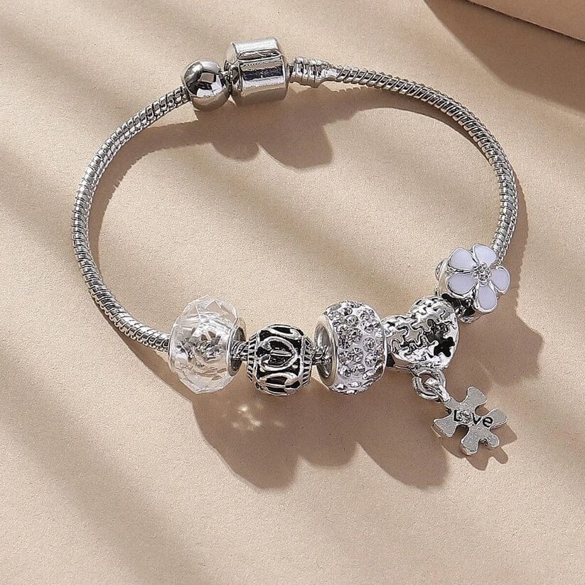 Charm Love Bracelet Charm Love Bracelet Blue Wolf Store