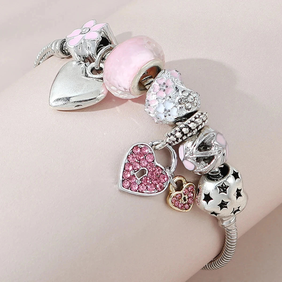 Charm Love Bracelet Charm Love Bracelet Blue Wolf Store