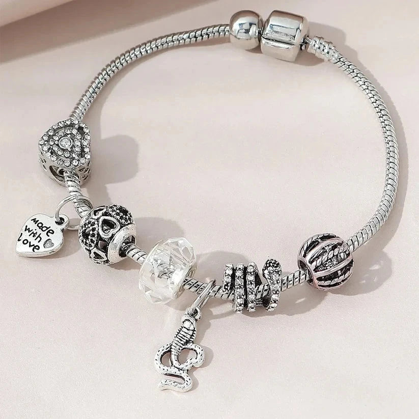 Charm Love Bracelet Charm Love Bracelet Blue Wolf Store
