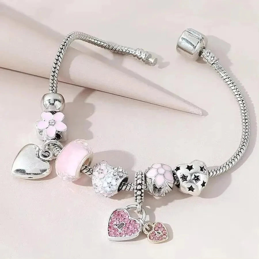 Charm Love Bracelet Charm Love Bracelet Blue Wolf Store