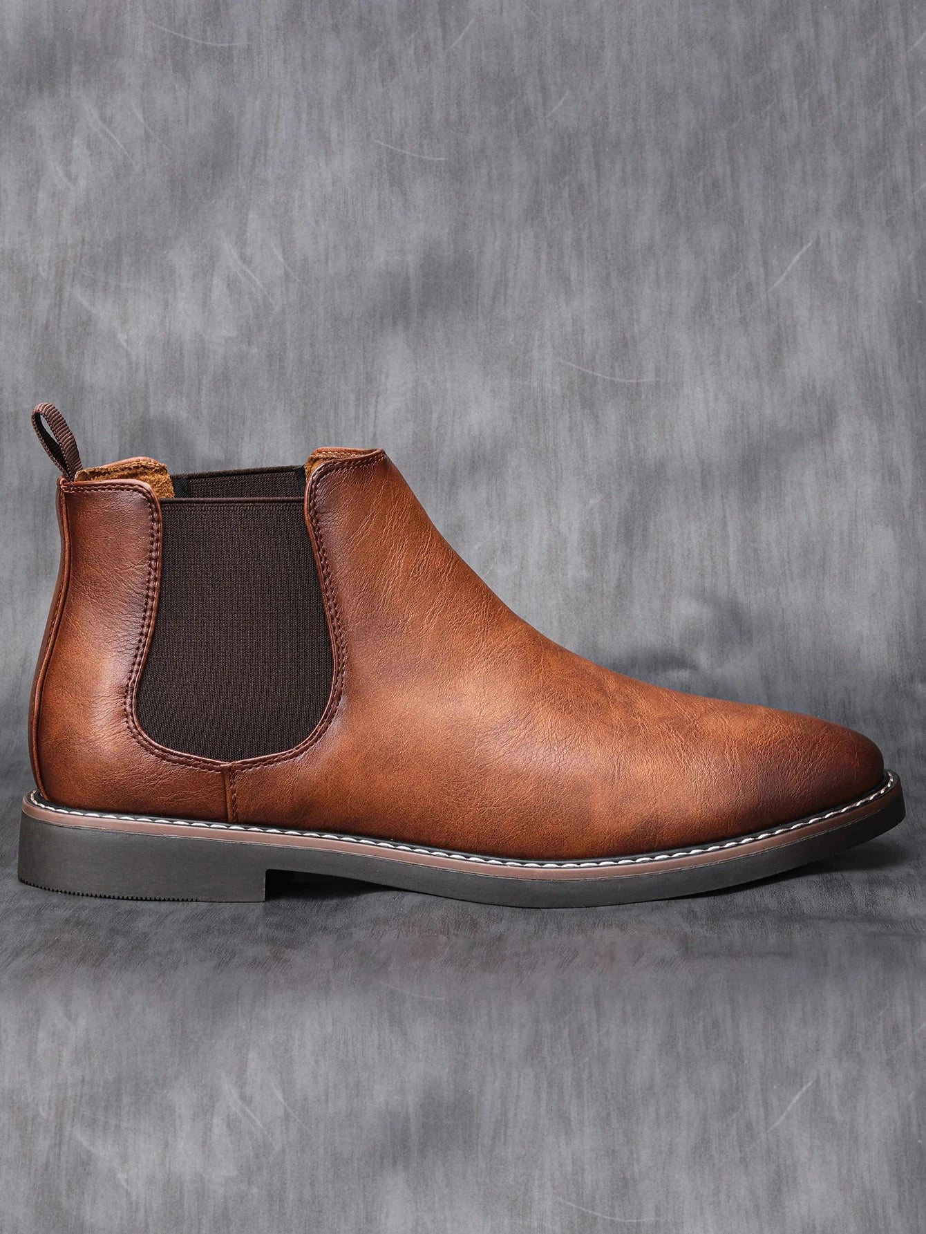 Chelsea Men's Leather Boots Blue Wolf Store