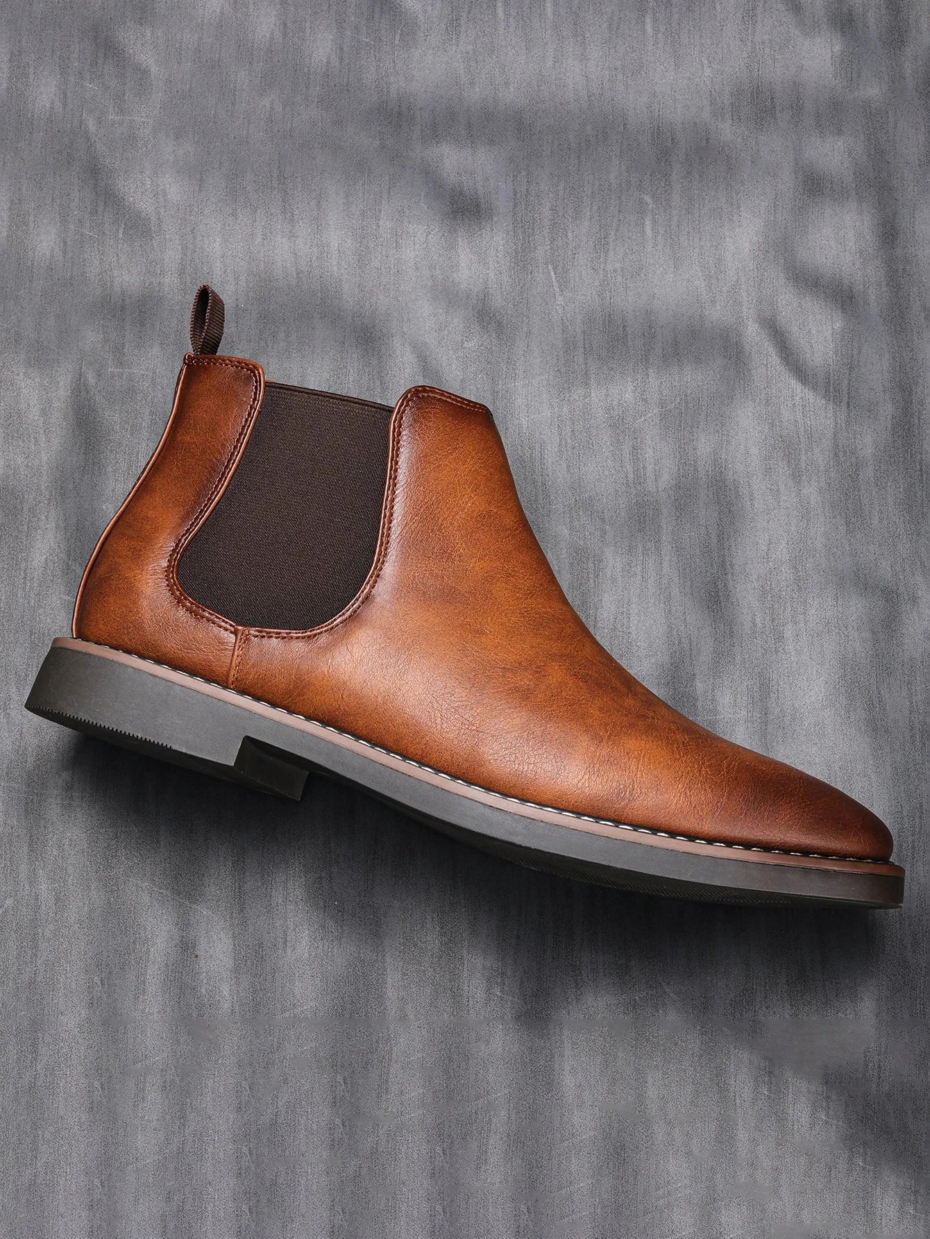 Chelsea Men's Leather Boots Blue Wolf Store