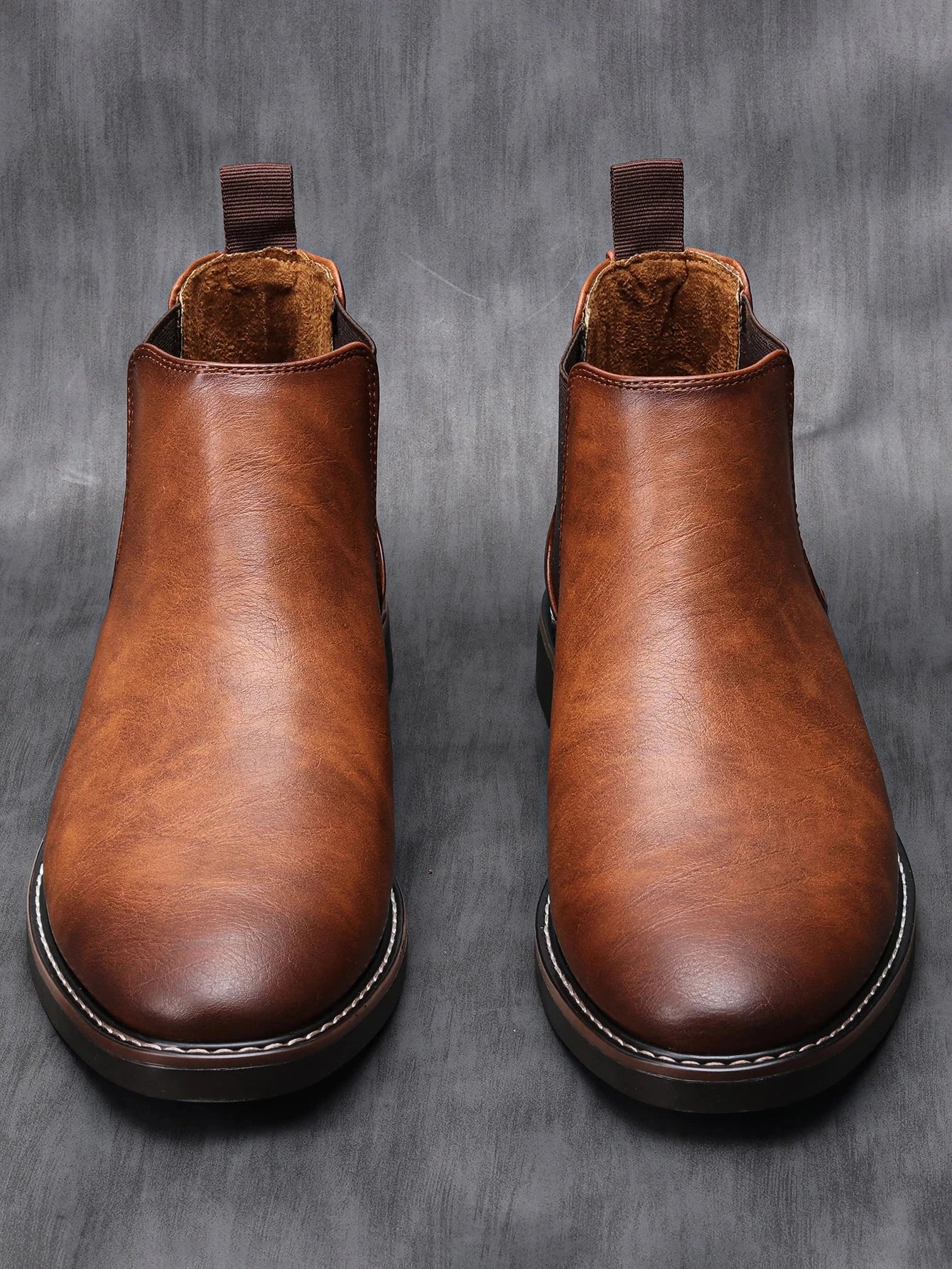 Chelsea Men's Leather Boots Blue Wolf Store