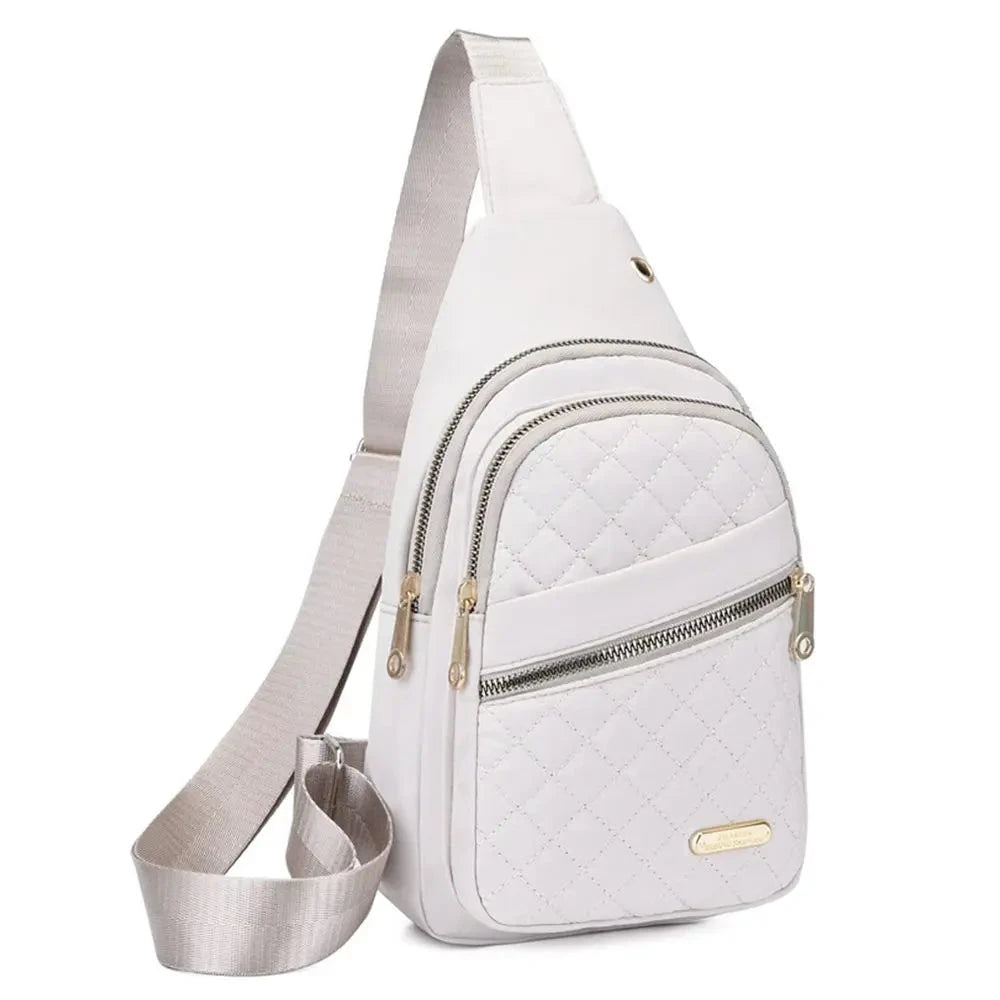 ChicMove Multifunctional Crossbody Chest Bag ChicMove Multifunctional Crossbody Chest Bag Blue Wolf Store white