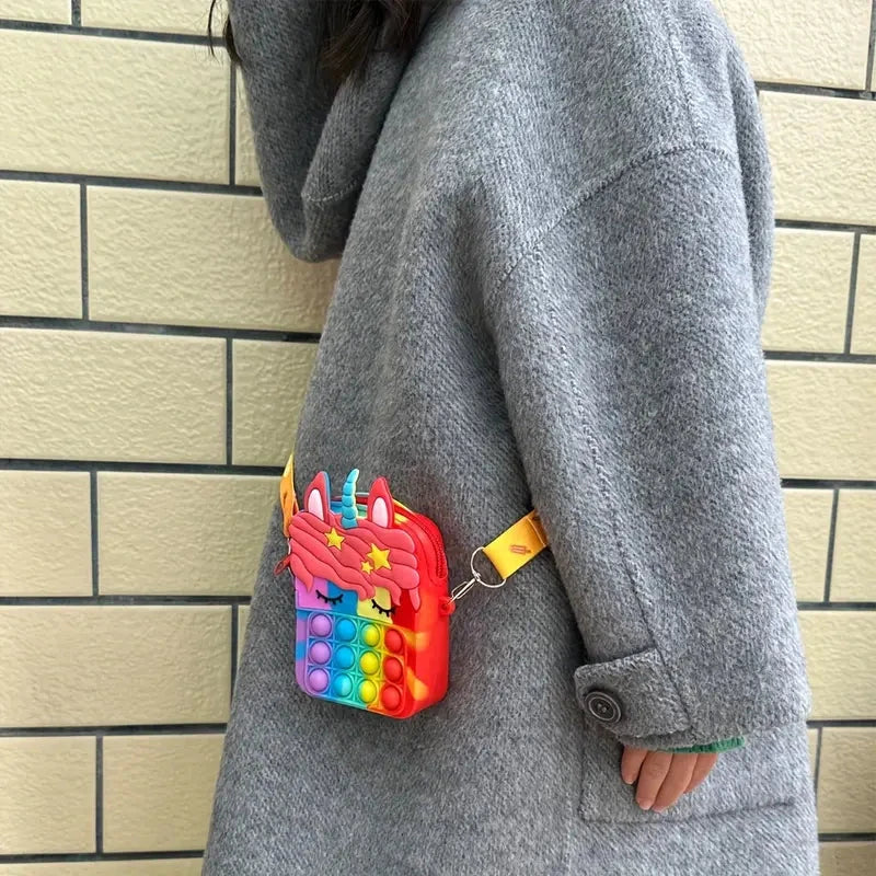 Children's Unicorn Bag Children's Unicorn Bag Blue Wolf Store