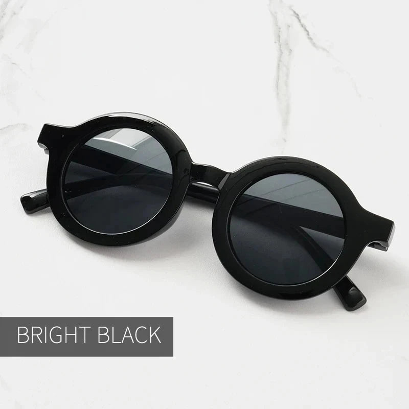 Children's UV400 Sunglasses Children's UV400 Sunglasses Blue Wolf Store Bright Black