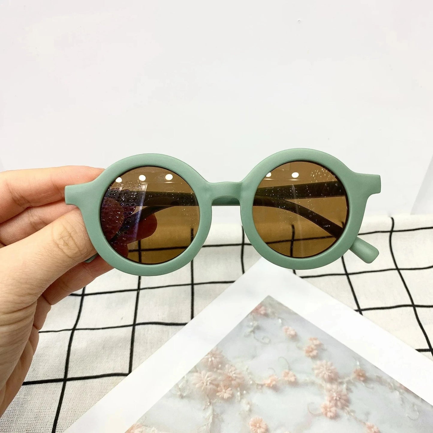 Children's UV400 Sunglasses Children's UV400 Sunglasses Blue Wolf Store Green