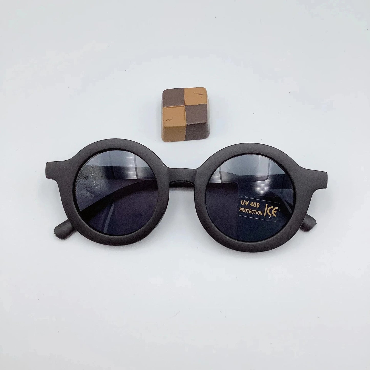 Children's UV400 Sunglasses Children's UV400 Sunglasses Blue Wolf Store Matte Black