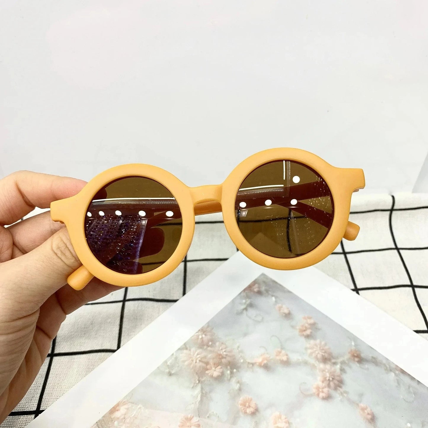 Children's UV400 Sunglasses Children's UV400 Sunglasses Blue Wolf Store Yellow