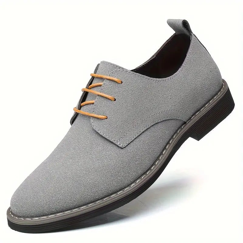 Classic Men's Leather Derby Shoes Classic Men's Leather Derby Shoes Blue Wolf Store