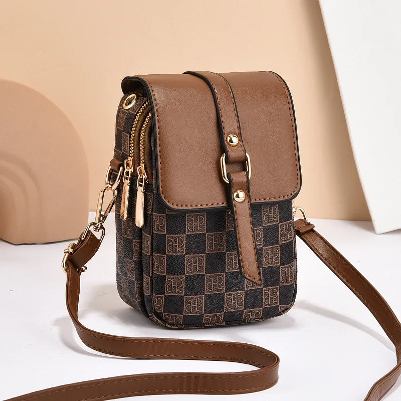 Classique Leather Crossbody Bag Classique Leather Crossbody Bag Blue Wolf Store Coffee