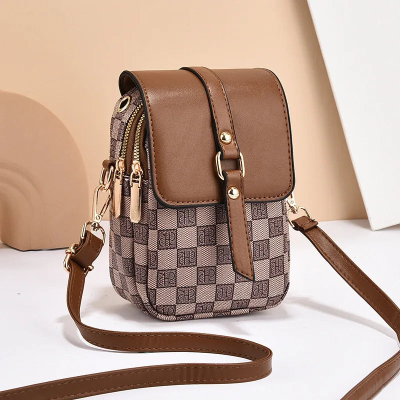 Classique Leather Crossbody Bag Classique Leather Crossbody Bag Blue Wolf Store Khaki