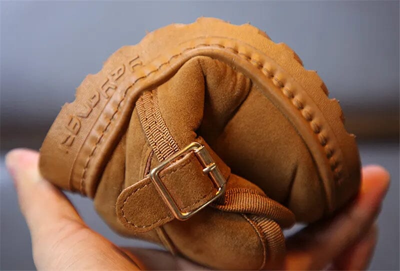 Comfortable Kids' Snow Boots with Fleece Lining Comfortable Kids' Snow Boots with Fleece Lining Blue Wolf Store