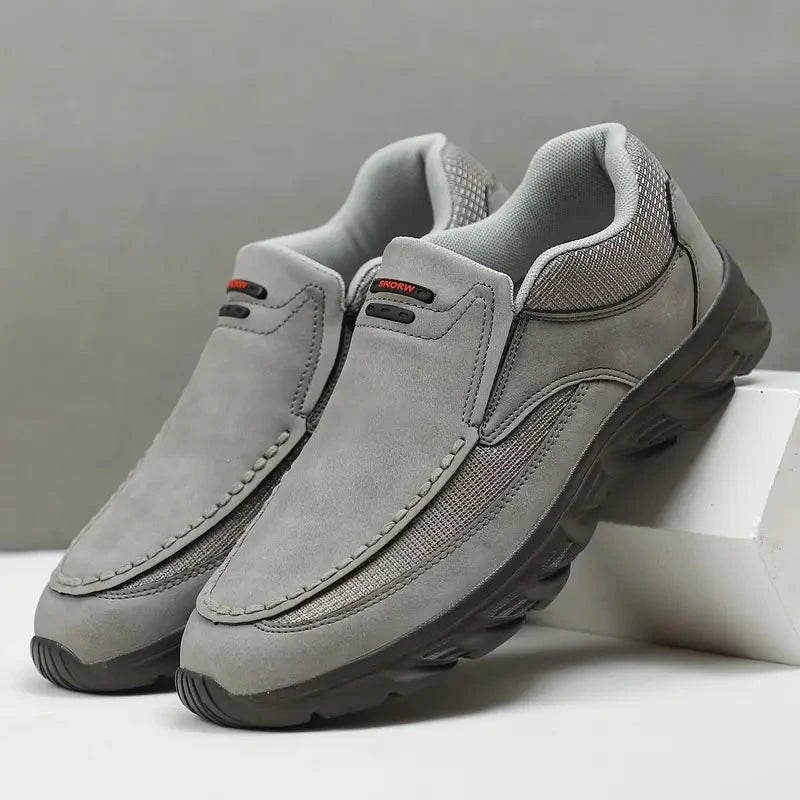 Comfortable Leather Shoes Oxfell Comfortable Leather Shoes Oxfell Blue Wolf Store