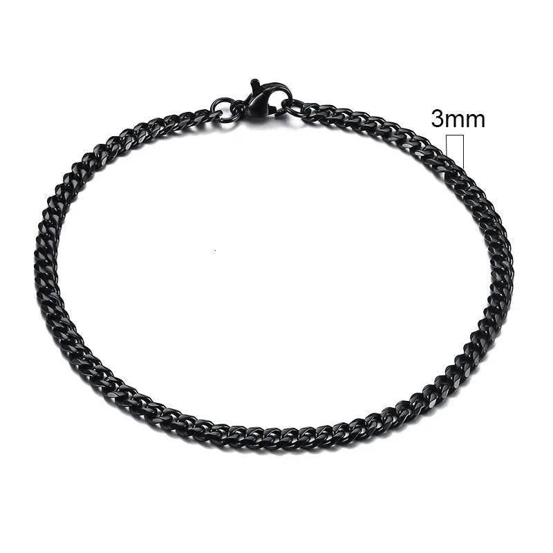 CurbX – Men’s Classic Stainless Steel Bracelet CurbX – Men’s Classic Stainless Steel Bracelet Blue Wolf Store