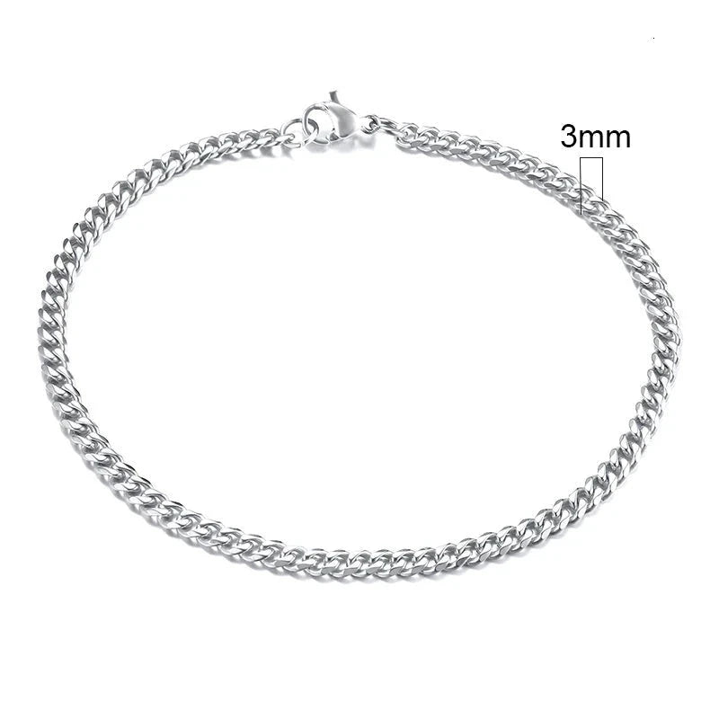 CurbX – Men’s Classic Stainless Steel Bracelet CurbX – Men’s Classic Stainless Steel Bracelet Blue Wolf Store